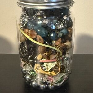 Small Semi Mystery Jar of Jewelry
